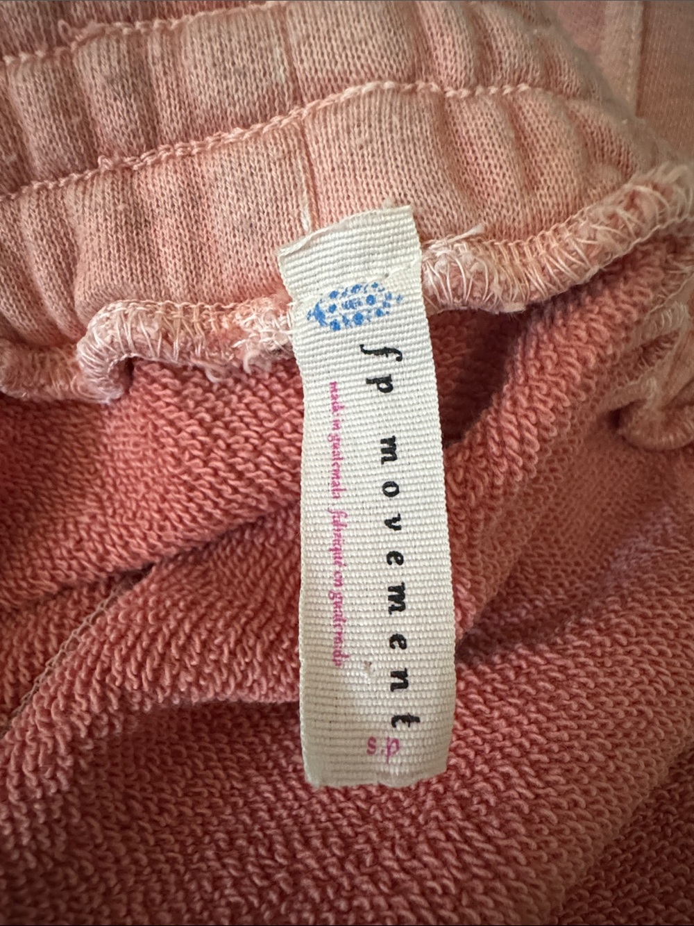 Free People Dusty Rose Wide-Leg Drawstring Sweatpants - Picture 7 of 7